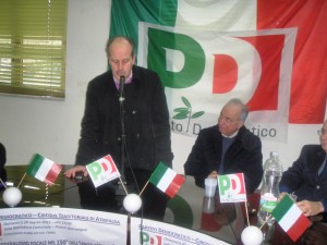 Sindaco Laurenzano al convegno Pd