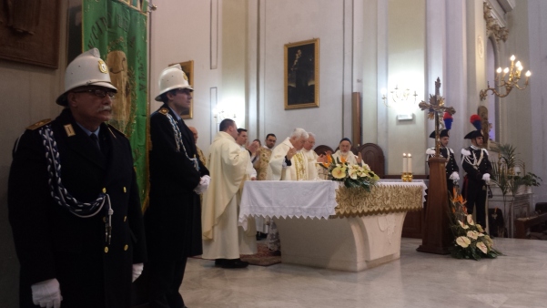 San Sabino 2015, Messa con Vescovo Marino3
