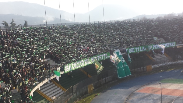 Curva Sud, coreografia per il logo3