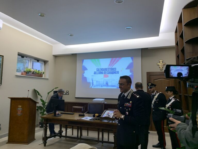 Carabinieri, Presentato Il Calendario Storico Dell’Arma 2024 Al Comando ...